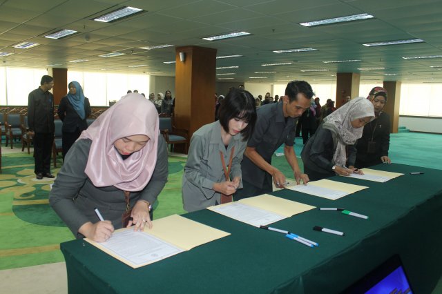 Pakta Integritas Badilum 20-01-2020